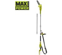 Élagueur sur perche RYOBI 36V MAXPOWER, Guide 25 cm, Tube télescopique 2,4 - 2,9 m, Sans batterie ni chargeur, RY36PP25A-0