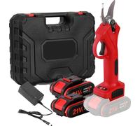 Elagueuse électrique, Design ergonomique, Moteur sans balai, 2 batteries