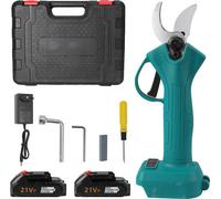 Elagueuse électrique, moteur sans balai 500W, capacité de coupe 25 mm, orange/noir
