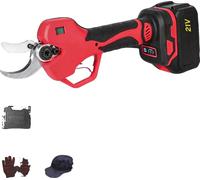 Elagueuse électrique, moteur sans balai, fonctionnement sans fil, 2 batteries, EU