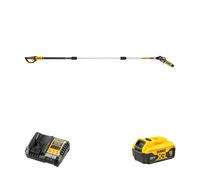 DeWALT Élagueuse sur perche sans fil DCMPS567P1 18 V 5 Ah Li‑Ion Brushless + chargeur