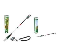 Elagueuse sur perche sans fil Bosch - UniversalChainPole 18 & Bosch taille-haies télescopique sans fil UniversalHedgePole 18