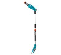 Élagueuse sur perche TCS Li-720/20 de Gardena : tronçonneuse électrique de 720 W et 20 cm de longueur de lame, tête inclinable, butée de coupe, portée jusqu'à 4,40 m, avec bandoulière (8868-20)