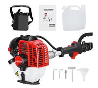 Élagueuse sur perche thermique 26 cm³ - Portée extensible 3 m, moteur 2 temps puissant pour l'entretien des arbres