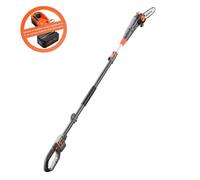 FUXTEC Élagueuse sur perche FX-E1HE20 • 20V • portée utile 70 à 260 cm | Scie à branche pour entretien des arbres • manche extensible • sans batterie • sans chargeur • coupe des branches en hauteur