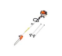 VEVOR Élagueuse thermique sur perche 43 cc 2-temps - perche 2,16-3,66 m, guide-chaîne 25,4 cm