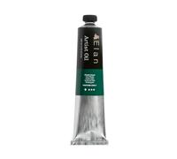 Elan Vert Phtalo Peinture à l'Huile Tube 200ml, Peinture a l'Huile pour Toile, 200ml Vert Phtalo