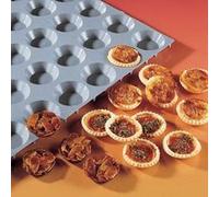 Elastomoule - Elastomoule - moule en silicone - mini tartelette ronde ø45 mm 20x30cm, soit 24 alvéoles G