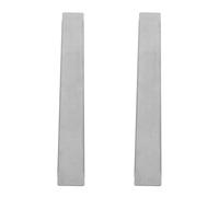 ELAYARD Barres de Séparation 18 Cm en Acier Inoxydable Argenté Lot de 2 pour Séparateurs de Bac Fractionnaires en Cuisine Professionnelle et Usage Traiteur