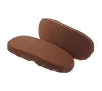 ELAYARD Housses D'accoudoirs Amovibles pour Chaise de Bureau en Éponge Marron, Lavables et Protectrices l'usure Quotidienne pour Espace de Travail et Bureau