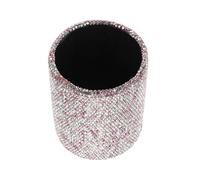 ELAYARD Porte-Pinceaux de Maquillage à Paillettes Roses Organisateur Multifonctionnel pour Bureau et Voyage Pot à Crayons Stable Antidérapant Rangement Spacieux pour Pinceaux Stylos