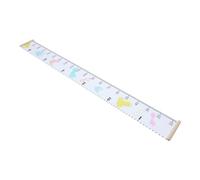 ELAYARD Toise Murale Garçon Fille pour Mesure de Décoration Chambre Garçon Fille Suspendue Bois avec Corde Robuste et Design Facile à Installer