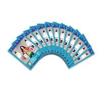 Elba 054034BL Polyvision Lot de 12 protège-documents à 20 pochettes Bleu