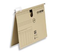 Elba 1 BZ/85447 Lot de 25 chemises suspendues 245 x 318 x 9 mm en carton 230 g/m² (Beige) (Import Allemagne)