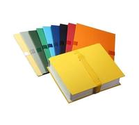 Elba 10 Chemises A Sangle Sans Rabats Extensible - 24x32 - Papier Toilé - Fermeture Velcro - Couleurs Assorties