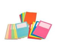Elba 100 Pochettes Coins Elco Classico Avec Fenetre - 22x31 - Kraft - Couleurs Assorties