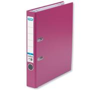 Elba 100025940 Classeur smart Pro PP/papier, avec étiquette de dos interchangeable, largeur de dos 5 cm, rose