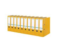 ELBA 100202154 Classeur "Smart Pro", A4, large, recto interchangeable jaune