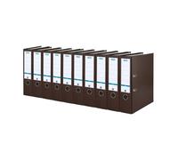 ELBA 100202154 Classeur "Smart Pro", A4, large, recto interchangeable marron