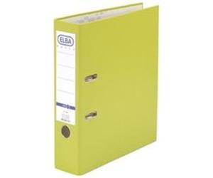Elba 100202158 classeur levier format a4 polypropylène vert clair G