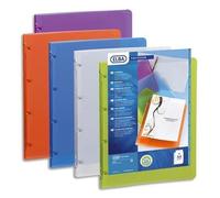 Elba 100202273 Polyvision 959034-20 Classeur Personnalisable Coloris Assortis Lot De 12 Transparent