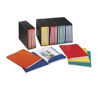 Elba 100210008 Conteneur Alpina en carton rigide avec 25 chemises dos de 1,5 cm en carte lustrée 7/10e- coloris assortis