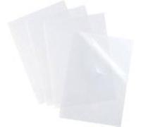 Chemise coin plastique Shine Oxford A4 polypropylène 12/100e transparente incolore - Paquet de 100