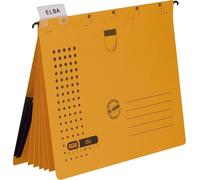 Elba 100333015 Classeur d'organisation chic - carton (RC) 230 g/qm, A4, jaune, 5 pièces