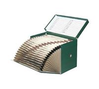 Elba 100580266 - Boîte de transfert d'anneaux avec doublure en tissu, 20 cm, vert