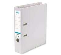 Elba 10456we Smart Pro Lot De 10 Classeurs Avec Étiquette Interchangeable Blanc Largeur 8 Cm Format A4