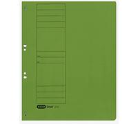 Elba 21450GN Lot de 50 classeurs à oeillets en carton manille à crochets ou à lamelle pour environ 200 feuilles format A4 Vert 250 g/m²