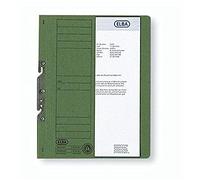 Elba 22421CH Lot de 50 classeurs à agrafes en carton manille pour environ 200 feuilles format A4 Demi rabat avant Chamois 250 g/m²