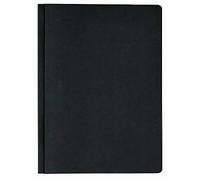 Elba 23462SW Lot de 50 chemises à double lamelles Carton manille 320 g/m² Capacité env. 200 pages format A4 Noir