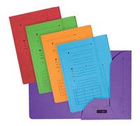 Elba 25 X Ultimate Chemises 2 Rabats, Format A4, Assorti
