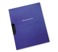 Elba 36411DB Lot de 10 chemises de présentation à clip cartonnées Bleu foncé A4 Capacité 30 feuilles