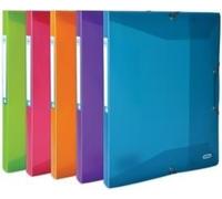 Elba 400006524 - Bleu - Vert - Orange - Rose - Violet - Polypropylène (PP) - 24 x 32 - Portrait - Desk tray - Box file folder (400006524)