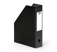 Elba 400081699 Porte Revues 32 x 24 cm Dos 7 cm PVC Noir