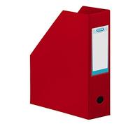 Elba 400081730 Porte Revues 32 x 24 cm Dos 10 cm PVC Rouge