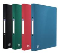 Elba 400101963 Urban Classeur DIN A4, dos 20 mm, 2 anneaux, avec étiquette dorsale autocollante pour inscriptions libres, opaque en plastique, assortis