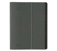 Elba 42496az Chic Lot De 5 Trieurs En Carton Recyclé À 12 Compartiments Avec Languettes Inscriptibles Anthracite Format A4 450 G/M ²