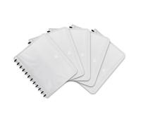 Elba 61420 FL manageMe - Classeurs à anneaux A4, PP, 0,8 mm, avec principe vario-zipp, 25 enveloppes, 5 pièces, incolore