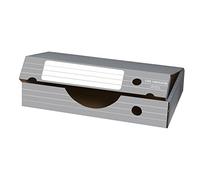 Elba 83325 Tric Lot de 10 boites de rangement pour documents Gris/blanc Format A3