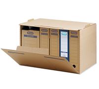 Elba 83528 Tric System Lot de 5 boîtes Marron