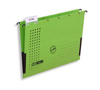 Elba 85743GN Chic Ultimate Lot de 25 fichiers de suspension avec côtés partiellement fermés Vert