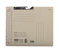 Elba 90421bl Lot, carton manila, RC, 250 g/m², classement administratif et fente, Lot de 50, Bleu Dossier suspendu, chemise cartonnée (recy 250 g/m² gris