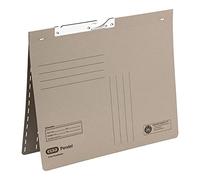 Elba 90462bl, carton manila, RC, 320 g/m², zweifalz - Classement Commercial et porte-folios Lot de 25, Bleu Dossier suspendu en carton Manila (RC) - 320 g/m² gris
