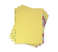 Elba A4+ (extra large), 10 intercalaires, assortis, 3 jeux