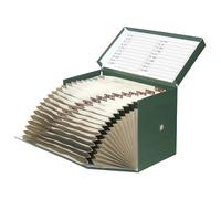 Elba 100580266 ? Boîte De Transfert D'anneaux Avec Doublure En Tissu, 20 Cm, Vert
