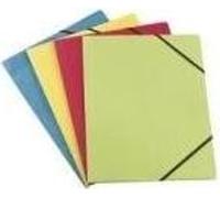Elba Chemise à élastique Carte Forte – format DIN A4, couleurs assorties, 50 pièces