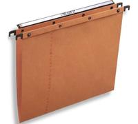 Elba - Chemises suspendues L'Oblique pour tiroirs AZO, entraxe 330 mm (A4), fond en V, orange